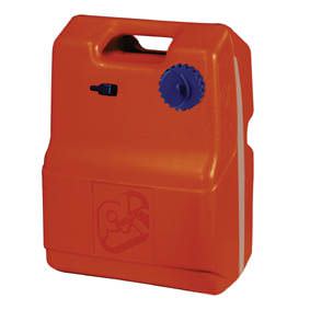 Can Rectangular PLASTIC OUTBOARD FUEL TANKS 24L+SG